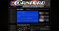 Desktop Screenshot of cornfordamps.com